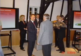 Vorsitzender Hans-Joachim Harnack bei der Auszeichnung
