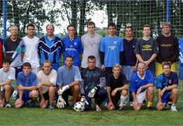 Trainingsbild der Empor-Mannschaft 2005